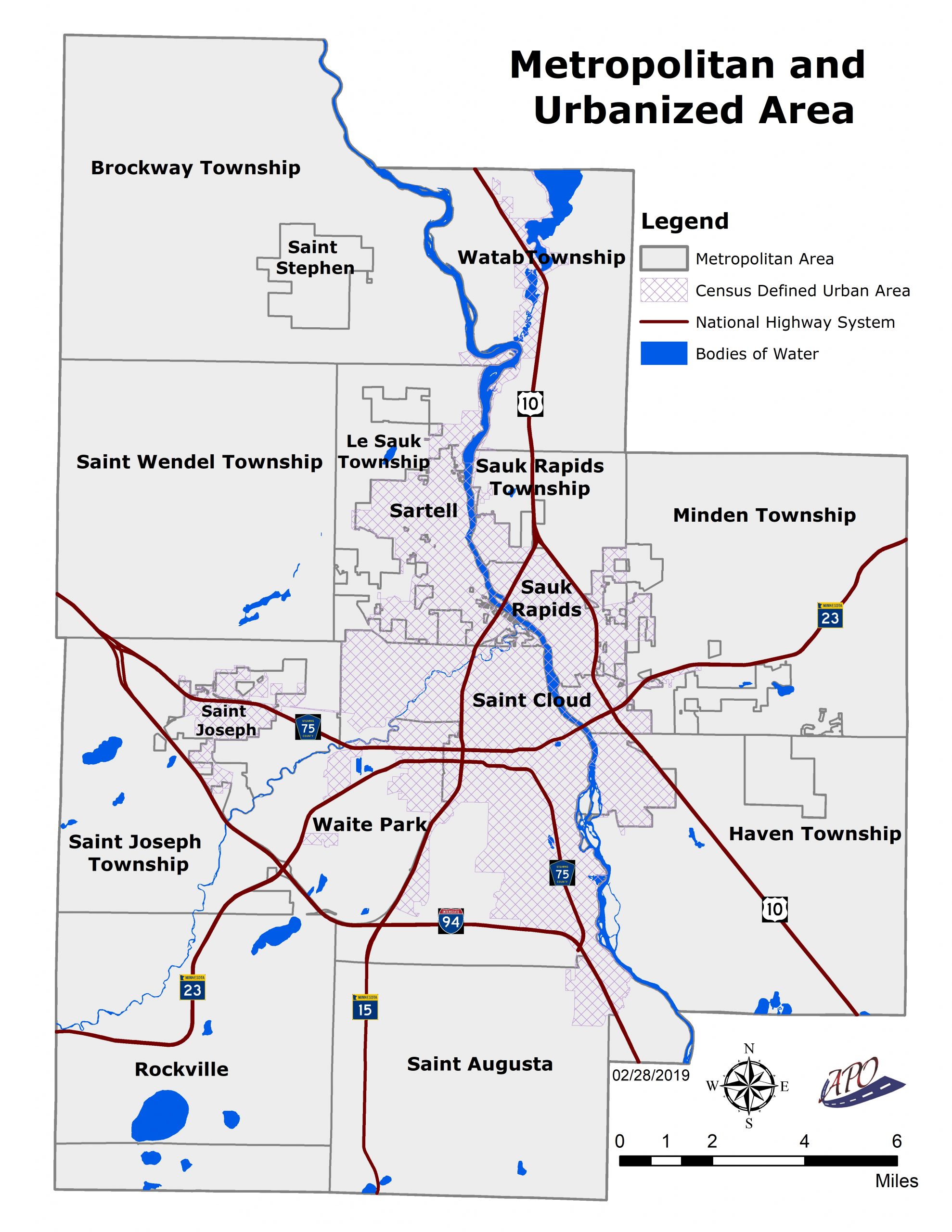 St. Cloud, Minnesota metropolitan area - Wikipedia